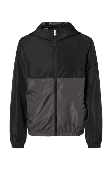 Youth Black Graphite Windbreaker Jacket