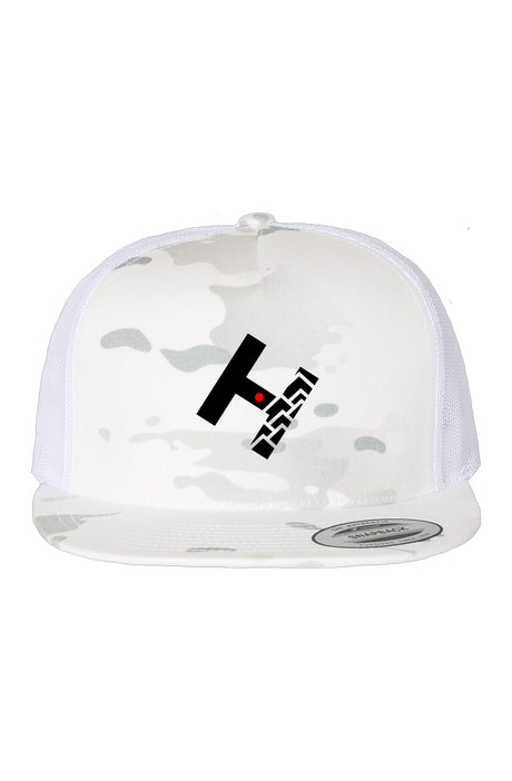 Multicam Alpine/ White Trucker Cap