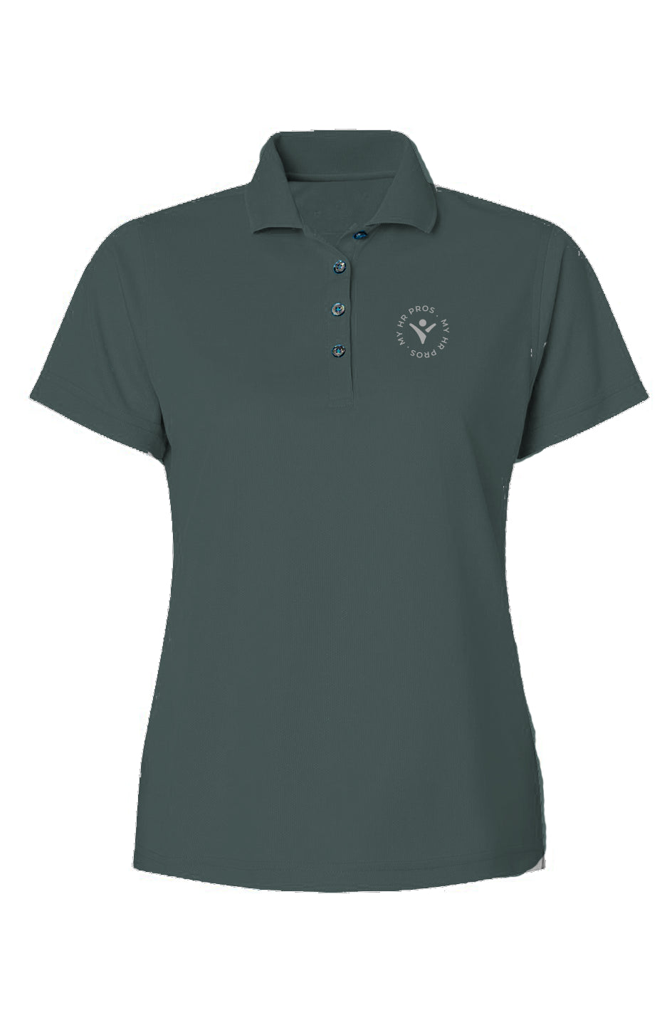 My HR Pros Women's Premium Mini Mesh Polo